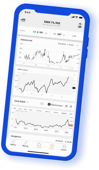 Bison Ertragvale mobile web app displayed on a handheld device